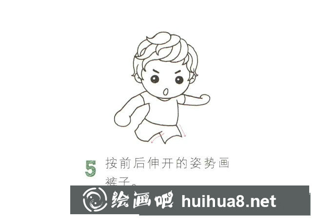 足球運動員簡筆畫圖片