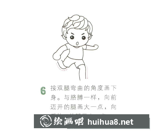 足球運動員簡筆畫圖片