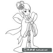 嫦娥奔月簡筆畫賞圖集