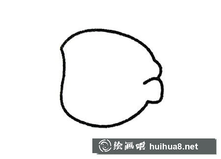 海盜頭像簡筆畫的畫法步驟