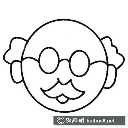 爺爺簡筆畫