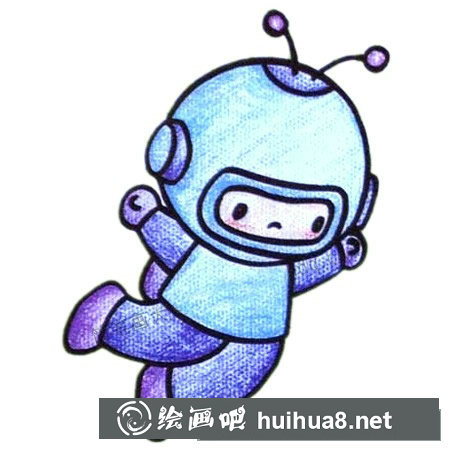 宇航員簡(jiǎn)筆畫(huà)圖片大全