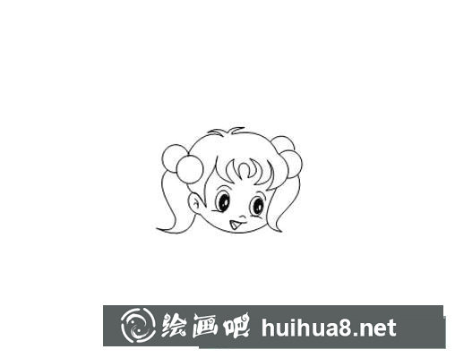 彈吉他的小女孩簡(jiǎn)筆畫圖片