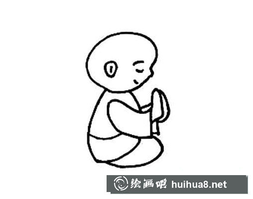 一休哥簡筆畫圖片