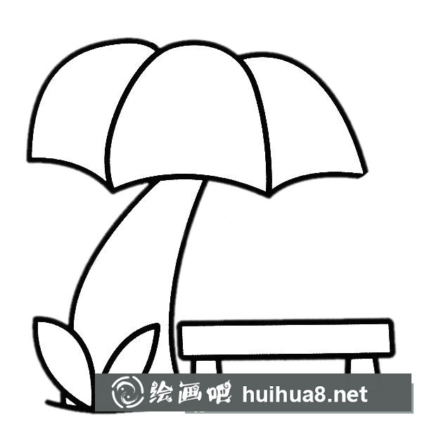 亭子簡(jiǎn)筆畫圖片