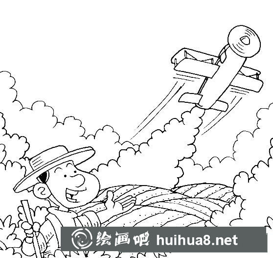 農民播種圖片