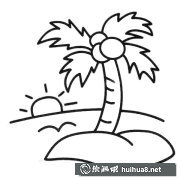 海島風(fēng)景彩繪精選圖集