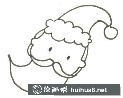 圣誕老人簡筆畫
