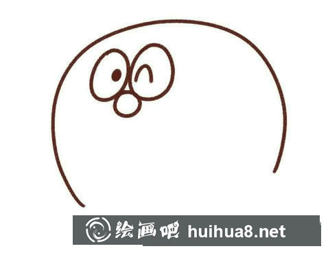 哆啦a夢簡筆畫步驟圖