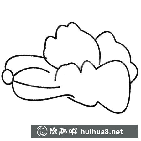 白菜簡筆畫大全及畫法步驟