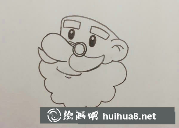 圣誕老人簡(jiǎn)筆畫的畫法步驟教程