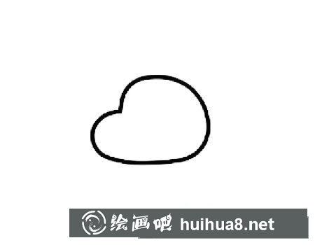 蠟筆小新簡筆畫步驟