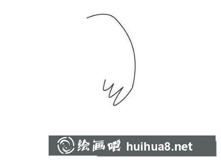 大公雞的畫法圖片