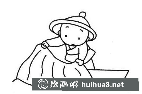 漁夫簡(jiǎn)筆畫(huà)