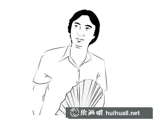 王思聰簡筆畫