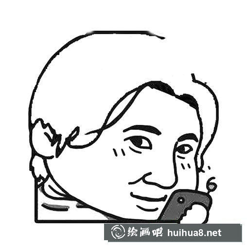 王思聰簡筆畫