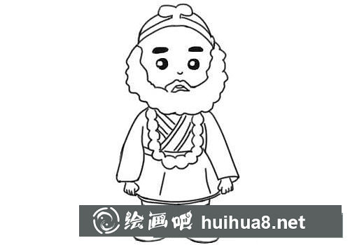沙僧簡筆畫教程