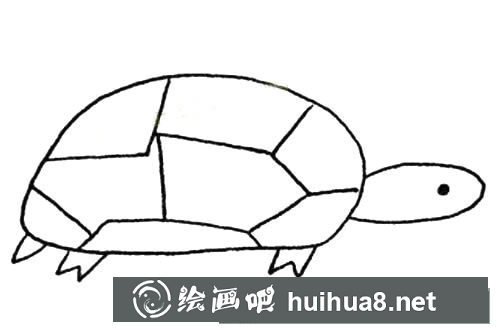 簡(jiǎn)單的烏龜簡(jiǎn)筆畫(huà)圖片大全