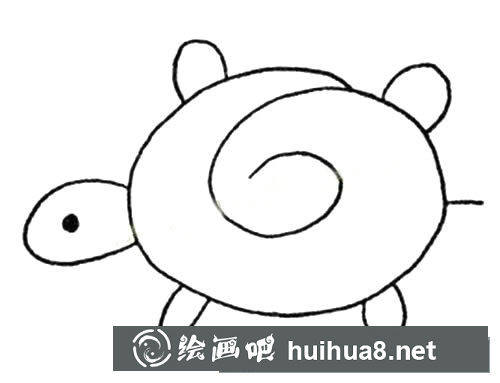 簡(jiǎn)單的烏龜簡(jiǎn)筆畫(huà)圖片大全