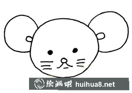 簡筆畫老鼠的畫法