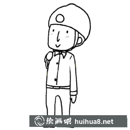 工人簡筆畫