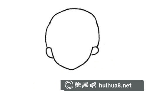 漂亮的女生簡筆畫步驟圖片