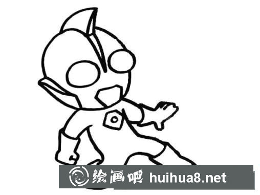 q版奧特曼簡筆畫
