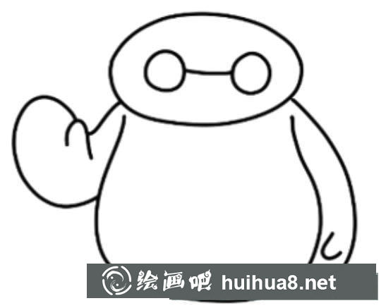 大白簡筆畫步驟圖解