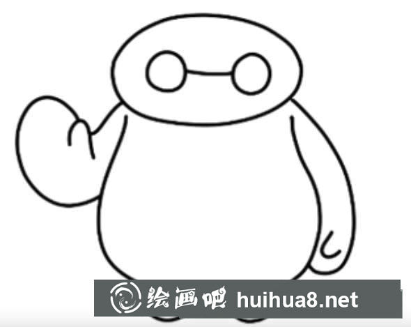 大白簡筆畫步驟圖解