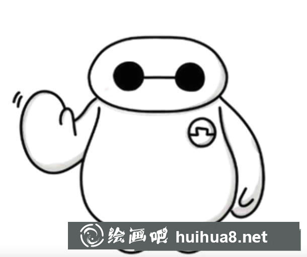 大白簡筆畫步驟圖解