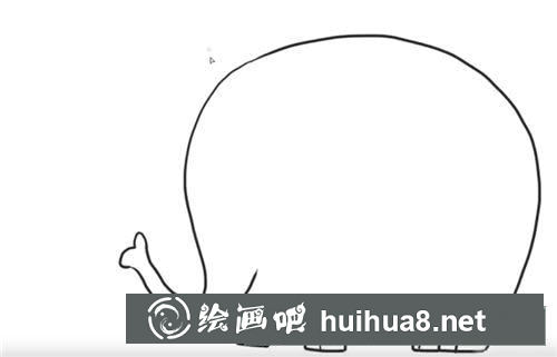 大象簡(jiǎn)筆畫圖片