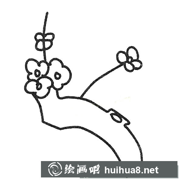 兒童簡筆畫大全 不同的桃樹簡筆畫畫法