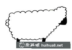 綿羊簡(jiǎn)筆畫(huà)教程分享
