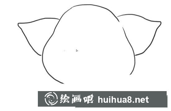小豬簡筆畫怎么畫