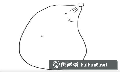 小鼴鼠簡筆畫教程