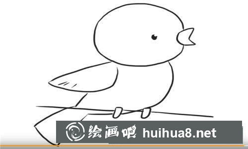 黃鸝鳥(niǎo)怎么畫(huà)簡(jiǎn)筆畫(huà)