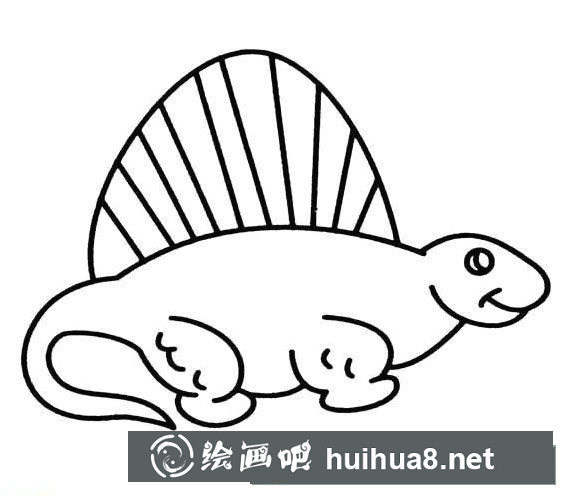 棘龍簡(jiǎn)筆畫