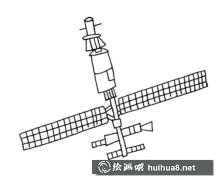 兒童視角的人造衛(wèi)星簡筆畫圖集