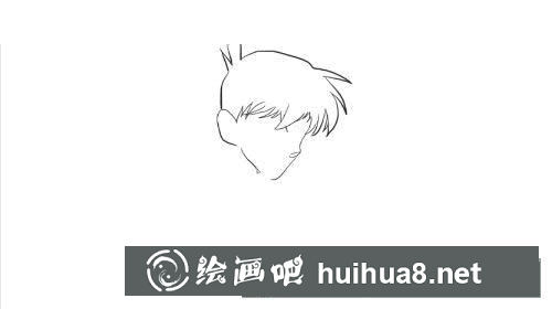 名偵探柯南簡(jiǎn)筆畫(huà)教程 柯南怎么畫(huà)