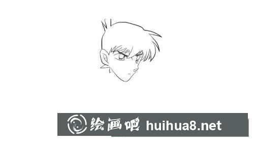 名偵探柯南簡(jiǎn)筆畫(huà)教程 柯南怎么畫(huà)