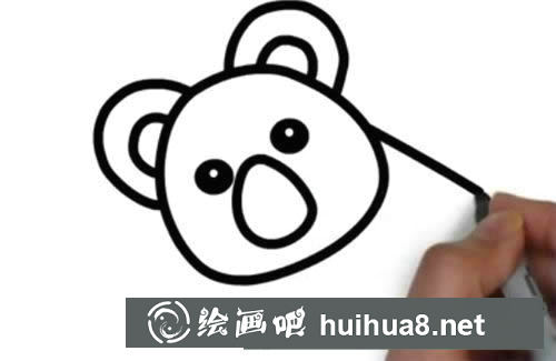 考拉簡(jiǎn)筆畫(huà)圖片