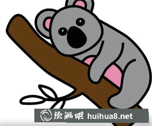 考拉簡(jiǎn)筆畫(huà)圖片