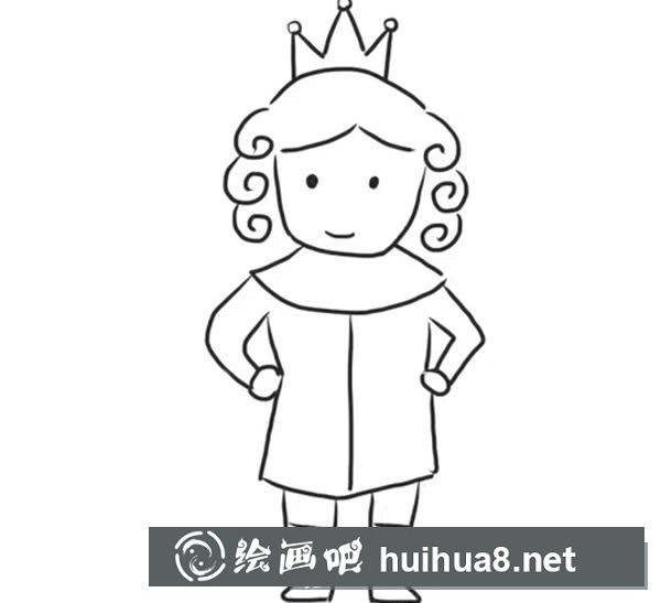小王子的簡筆畫圖片步驟