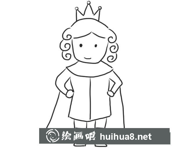 小王子的簡筆畫圖片