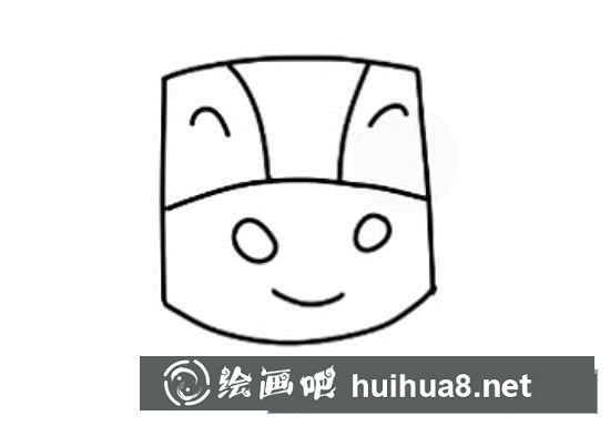 大黃牛簡(jiǎn)筆畫的畫法步驟圖