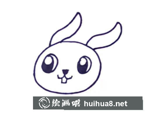 偷蘿卜的兔子簡(jiǎn)筆畫步驟教程