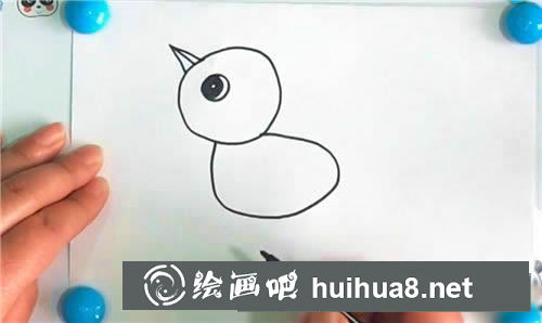 怎樣畫(huà)小雞簡(jiǎn)筆畫(huà)圖片