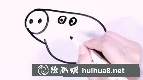 小豬佩奇簡(jiǎn)筆畫