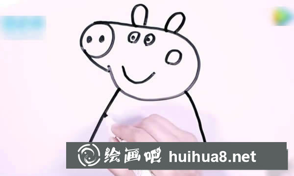 小豬佩奇簡(jiǎn)筆畫