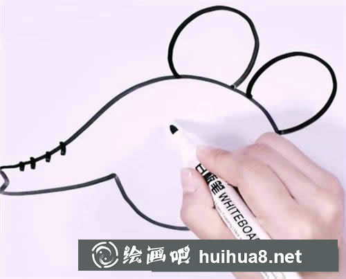 大象艾米麗簡筆畫 大象艾米麗簡筆畫步驟圖片教程